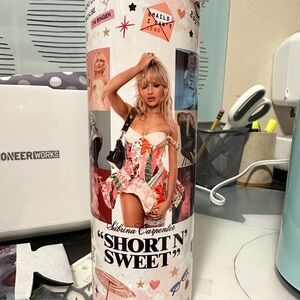 Sabrina Carpenter 'Short N Sweet' tumbler